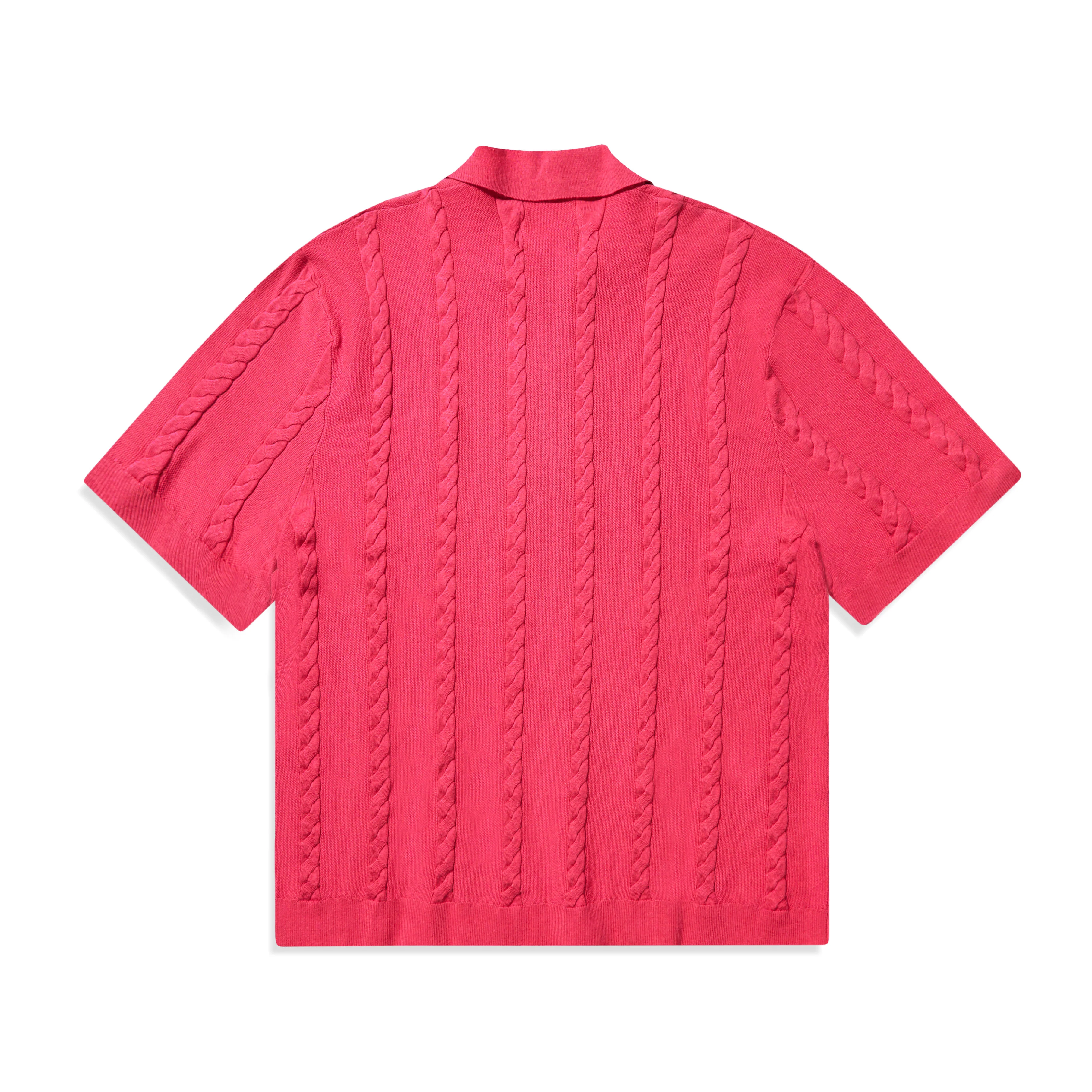 Cable Knit Polo - Image 2