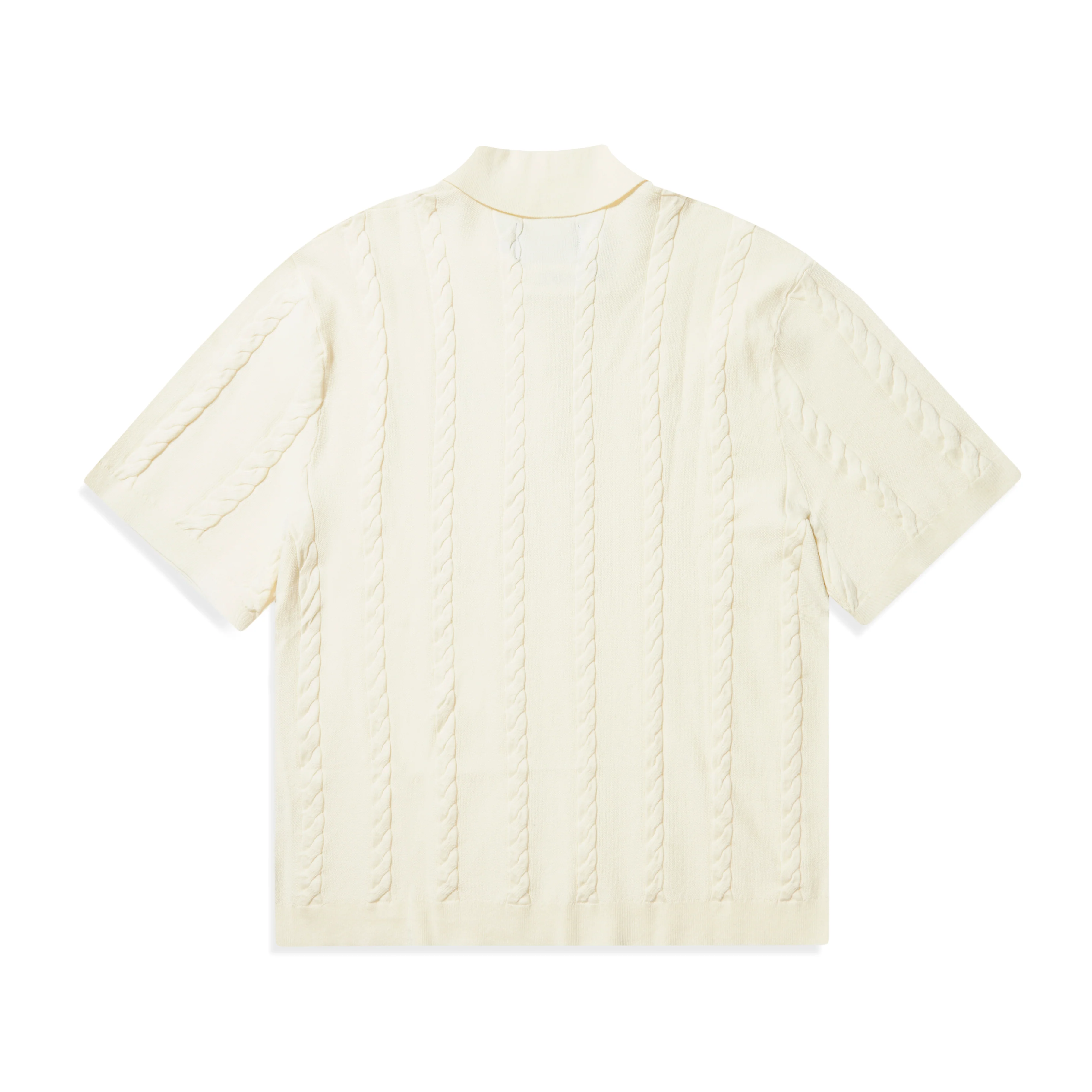 Cable Knit Polo - Image 2