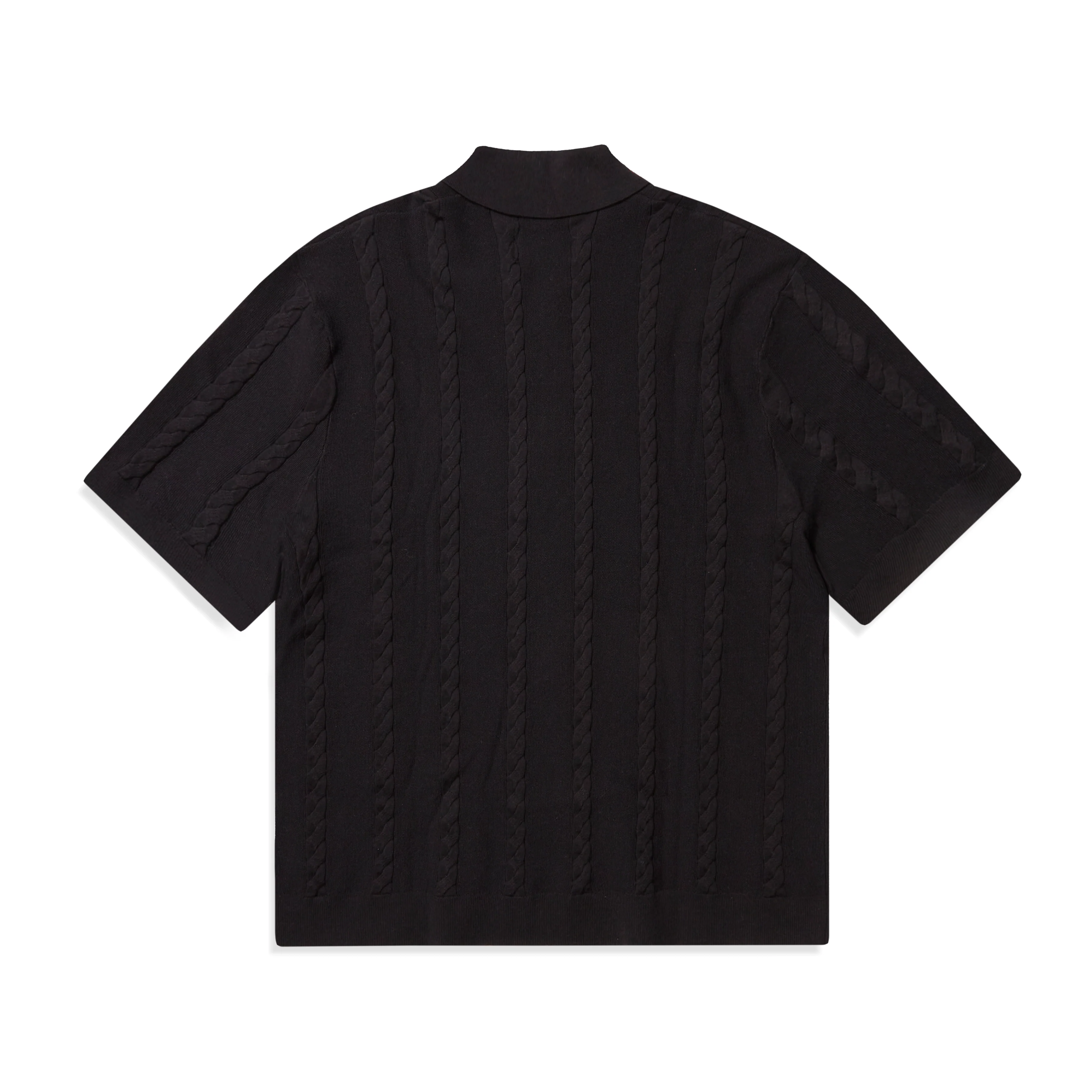 Cable Knit Polo - Image 2