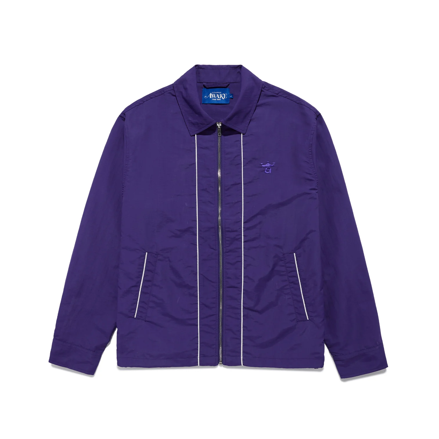 Crown "a" Embroidered Coaches Jacket