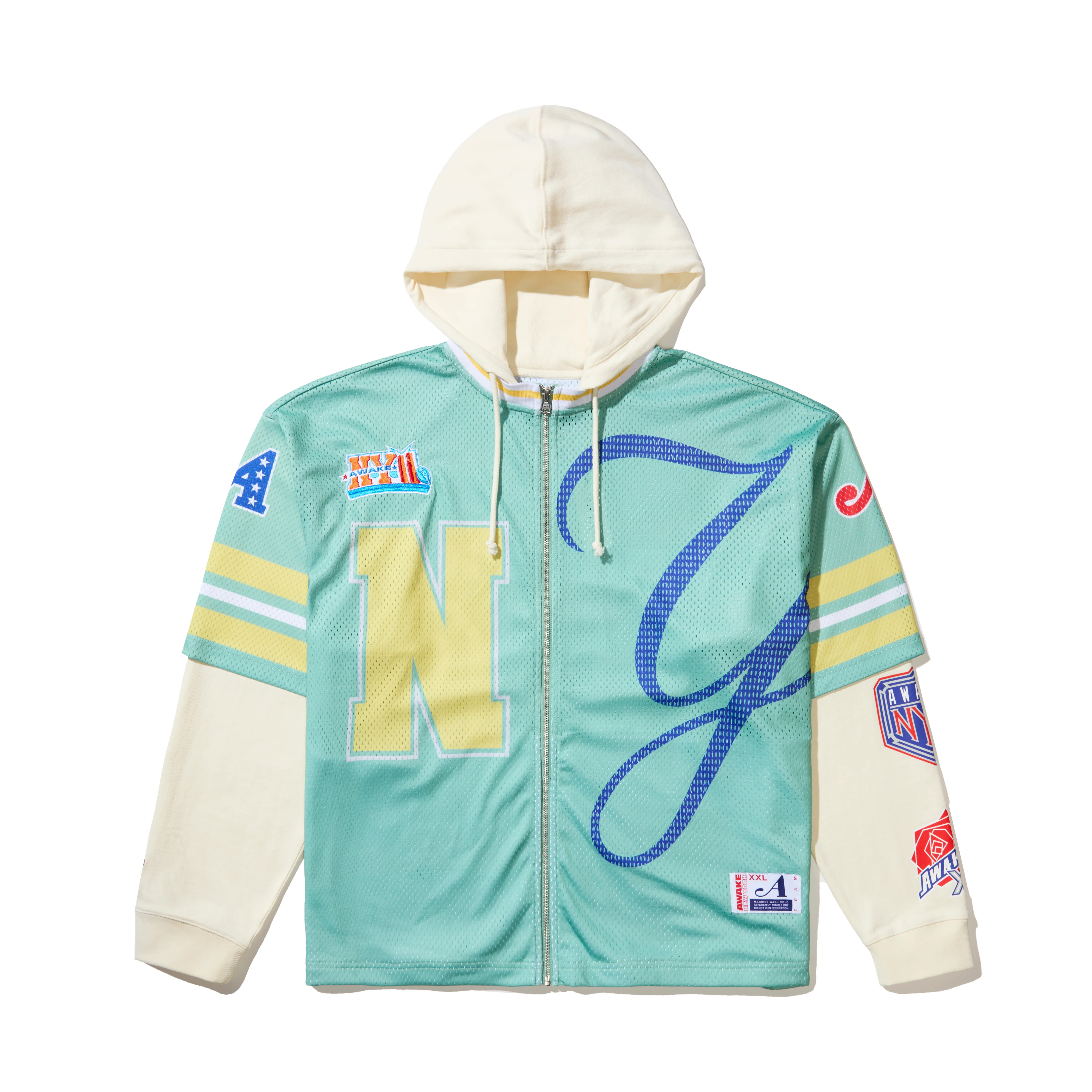 Champs Jersey Zip Up Hoodie - Image 2