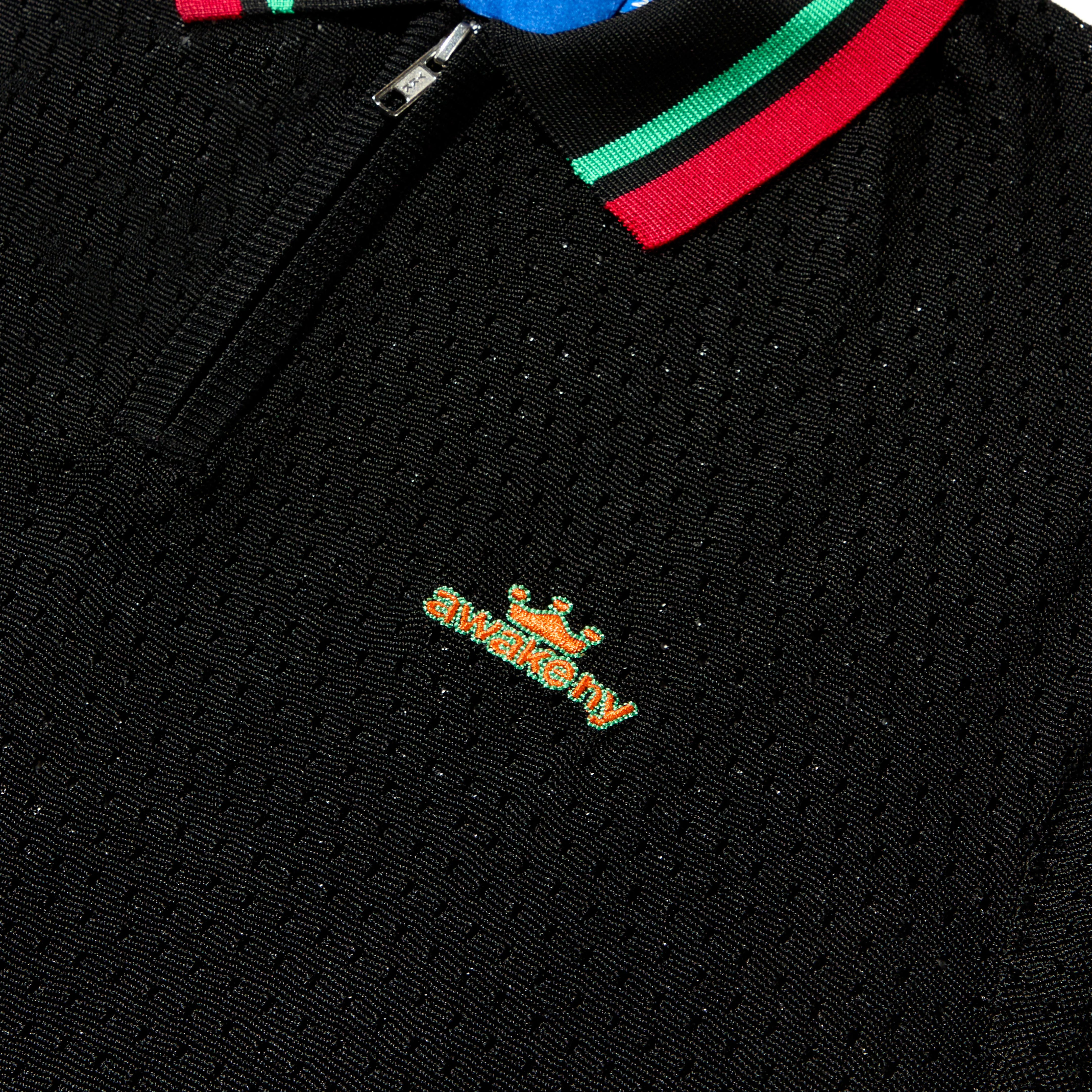 Mesh Zip Polo - Image 2